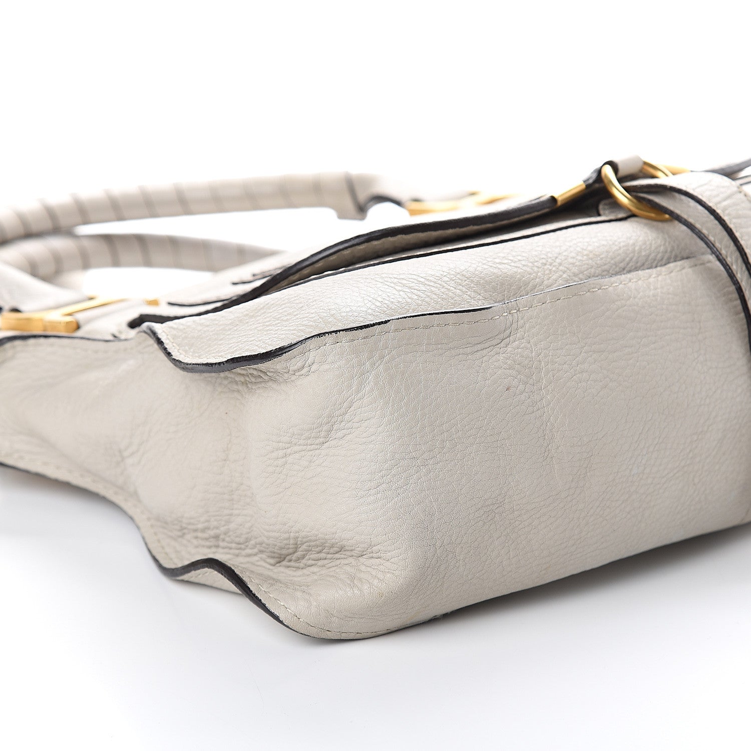 Chloe Calfskin Medium Marcie Satchel Dove 6 of 7