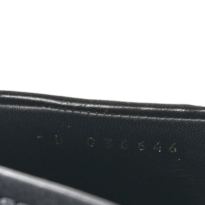 Chanel Lambskin Quilted CC Turnlock Loafers 35.5 Black 7 of 10