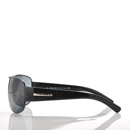 Prada Aviator Sunglasses SPR 52G Black 3 of 8