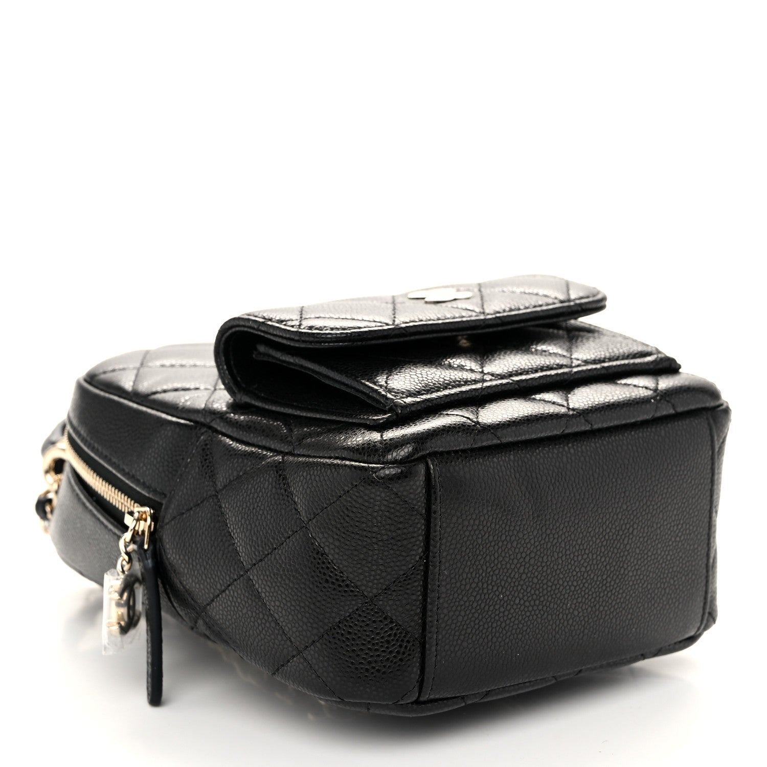 Chanel Caviar Quilted CC Mini Classic Backpack Black 4 of 11