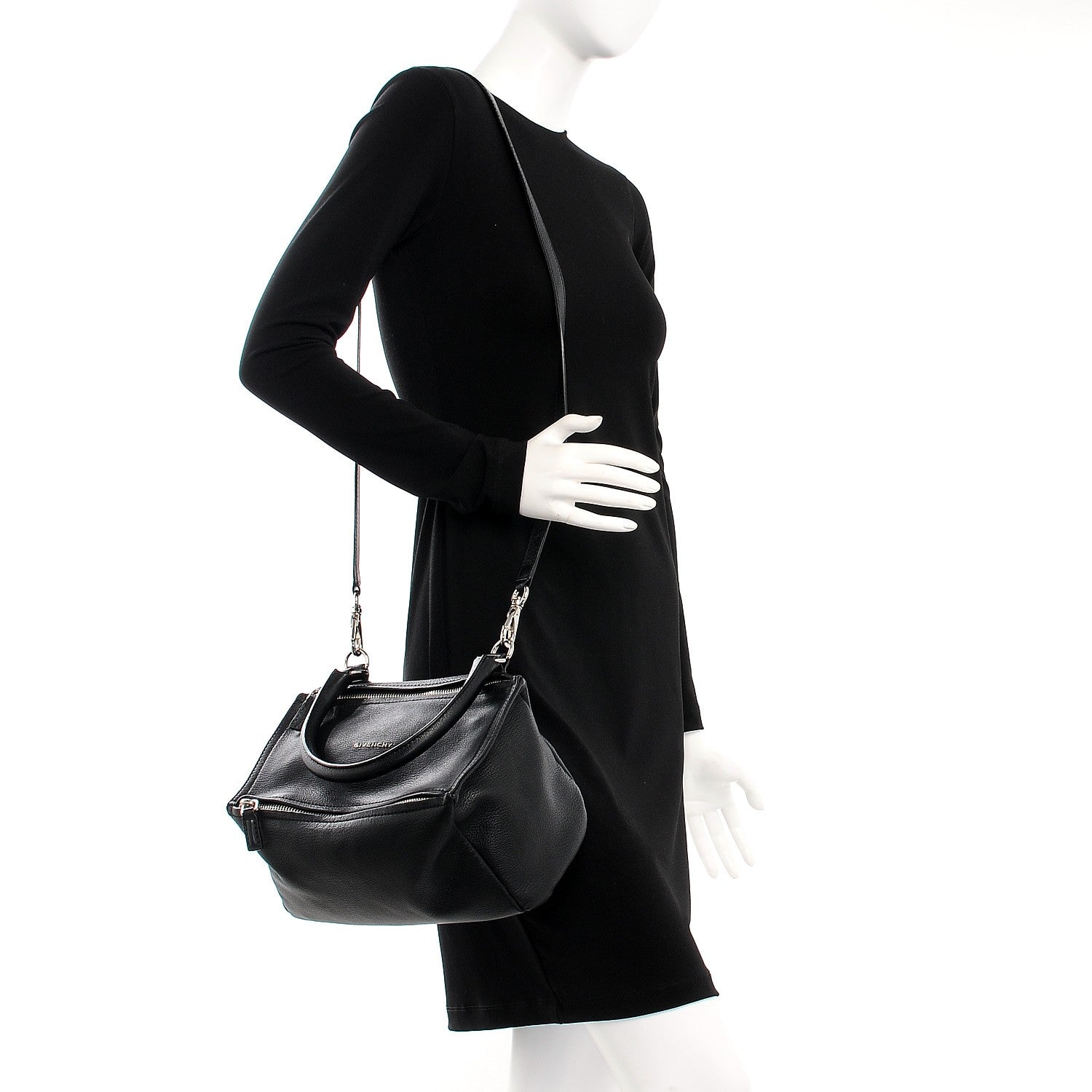 Givenchy Sugar Goatskin Small Pandora Black 3 of 8