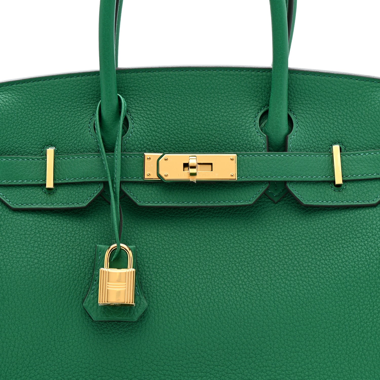 Hermes Togo Birkin 30 Vert Vertigo 8 of 11