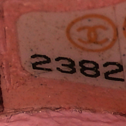 Chanel Satin Paris Cuba Cigare Print Mini Flap Pink 6 of 8