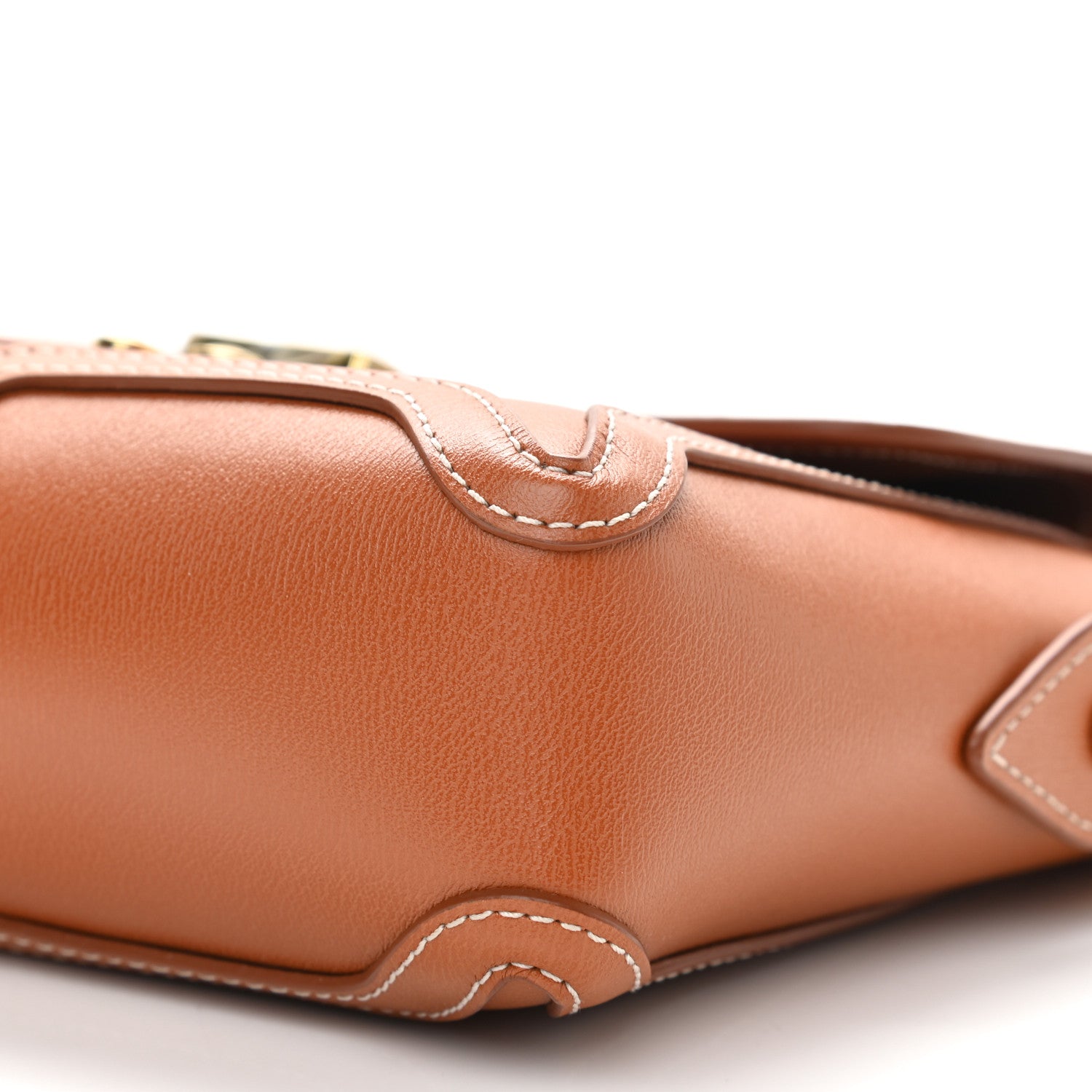 3.1 Phillip Lim Calfskin Pashli Clutch Cognac 11 of 11