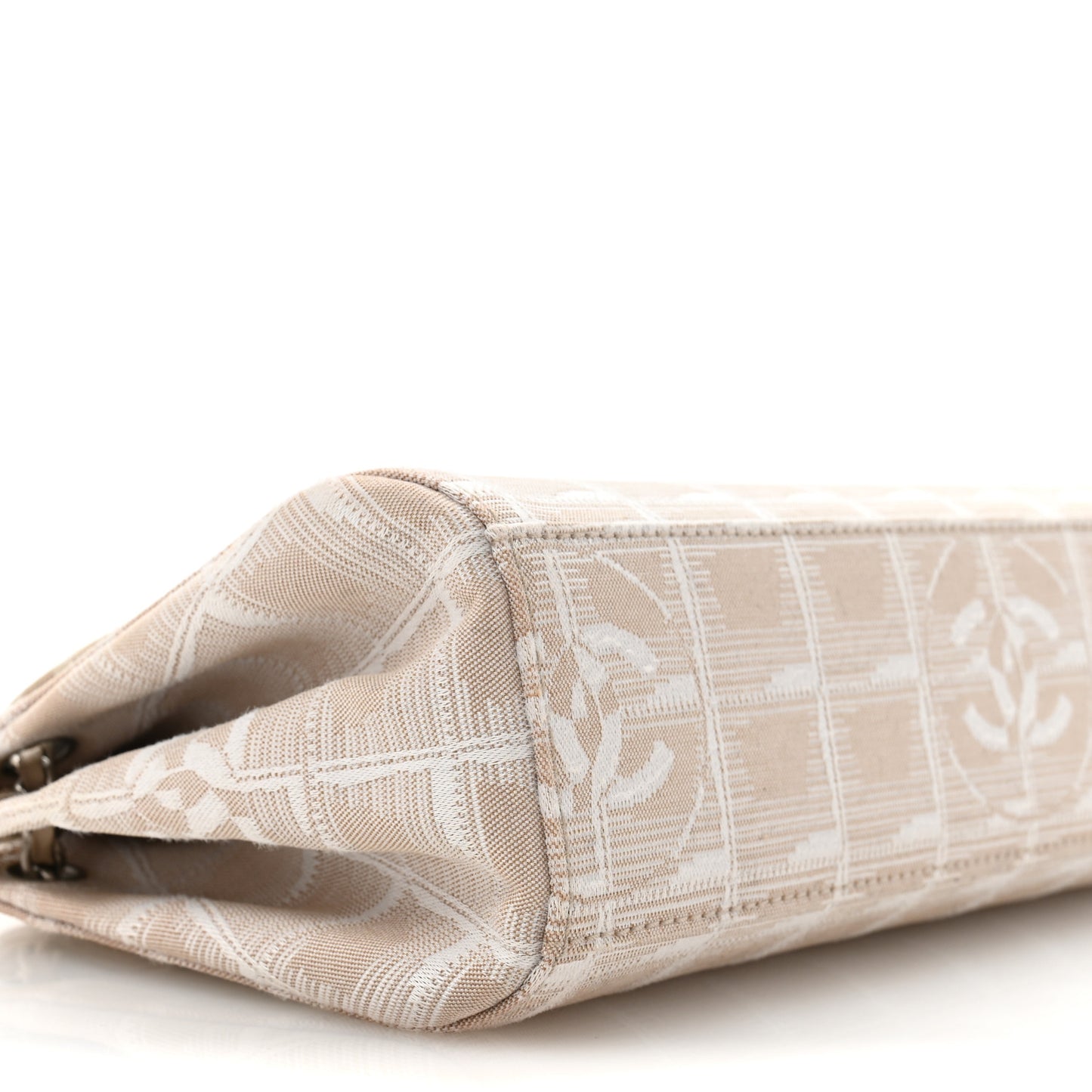 Nylon Travel Accordion Flap Beige