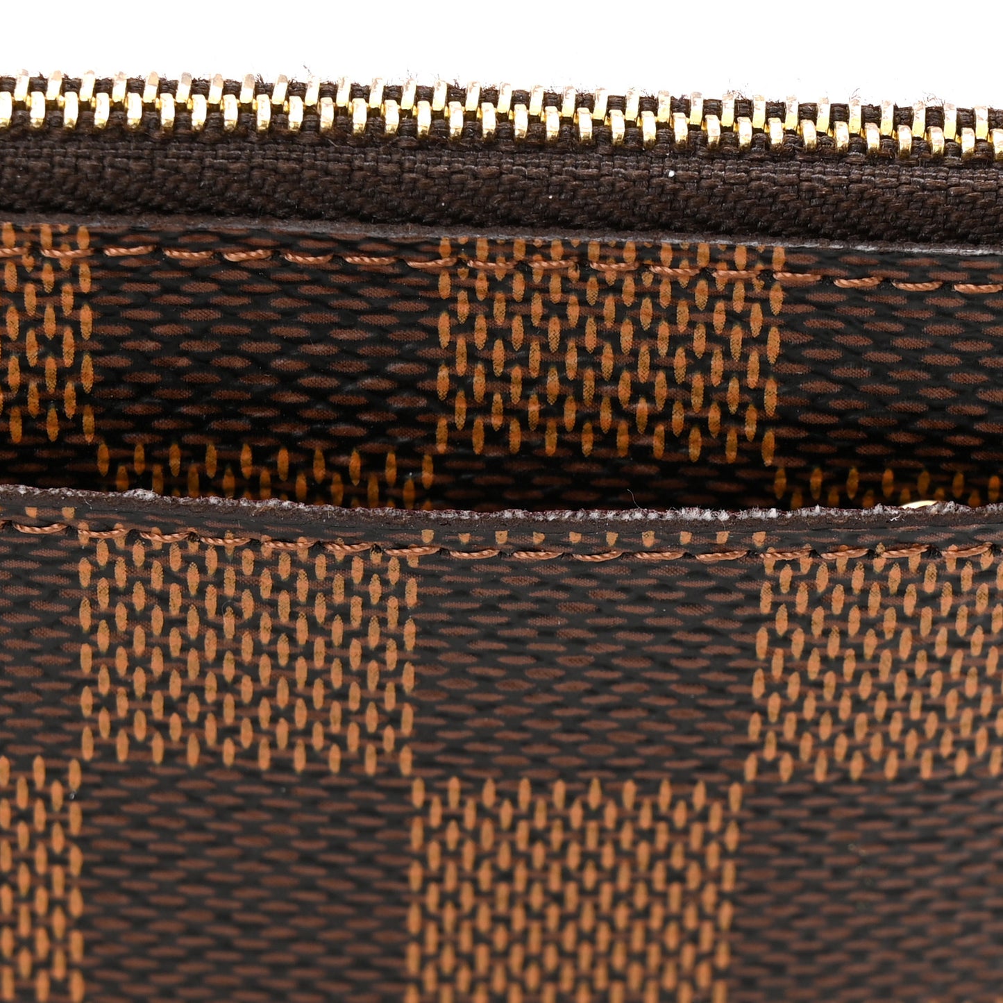 Damier Ebene Scribe Affiche Key Pouch