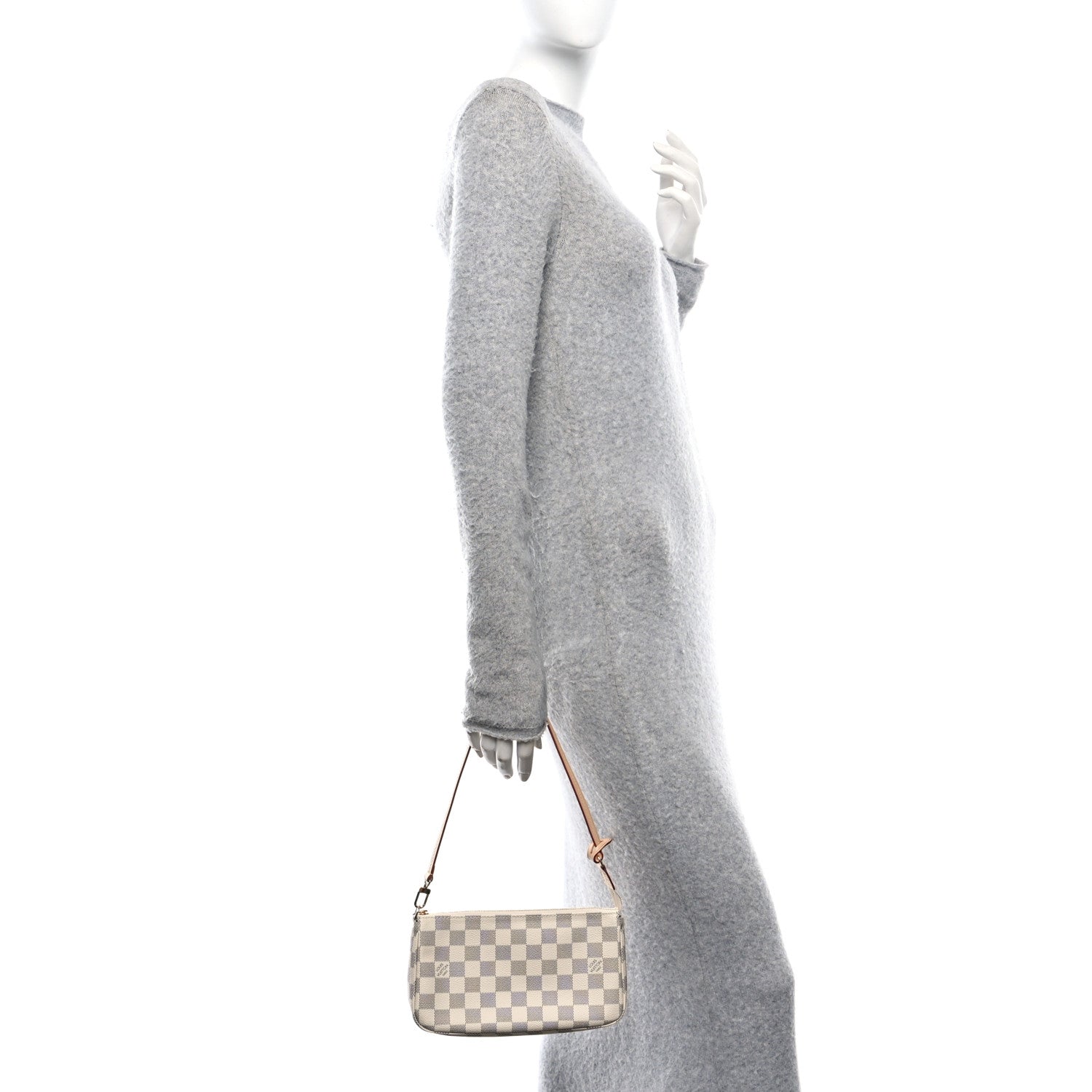 Louis Vuitton Damier Azur Pochette Accessories NM 2 of 9