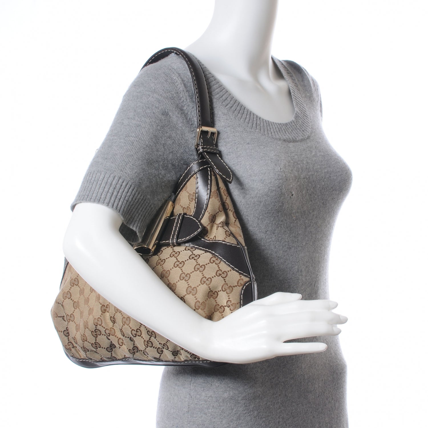 Gucci Monogram GG Queen Hobo 2 of 7