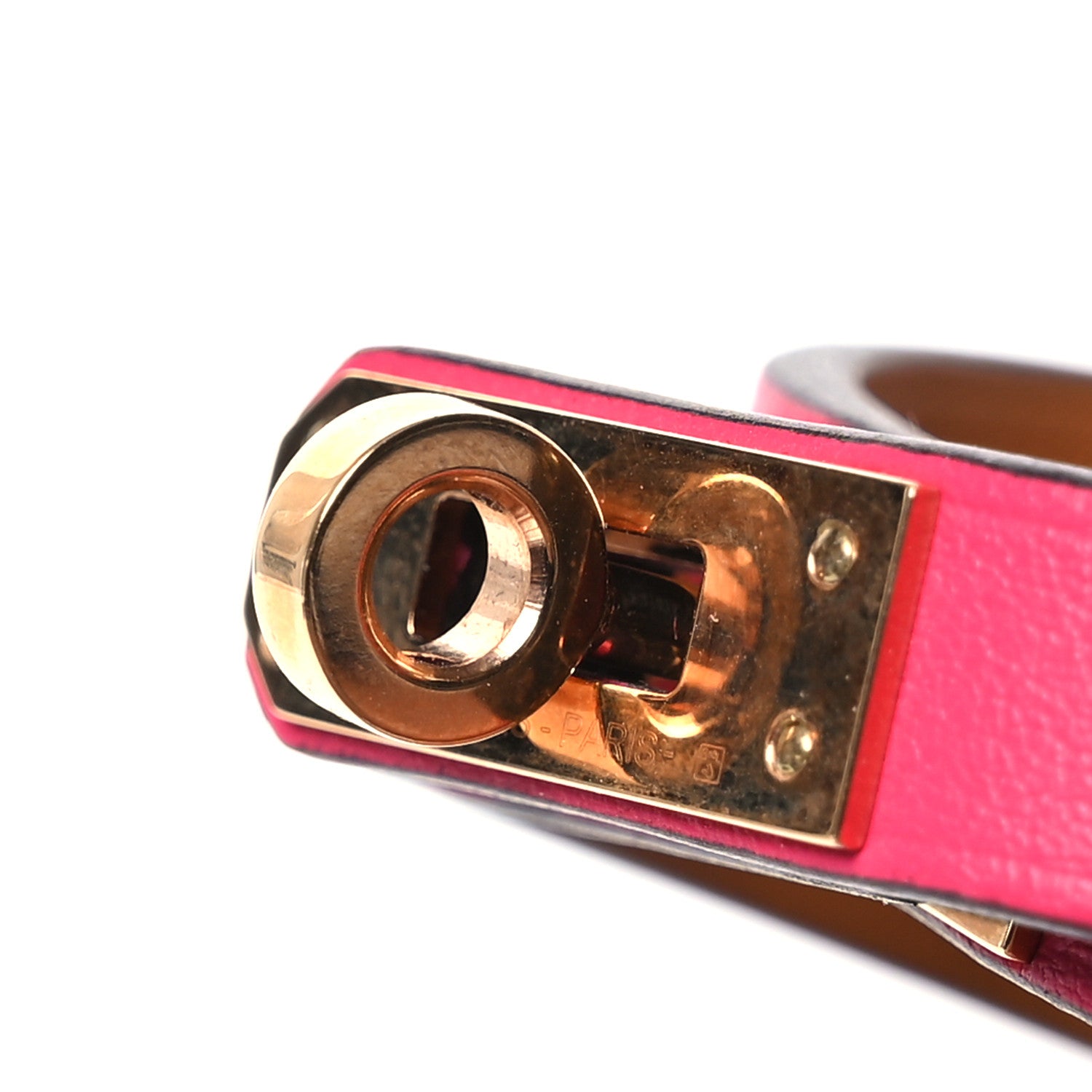 Hermes Swift Kelly Double Tour Bracelet T2 Rose Mexico 8 of 8