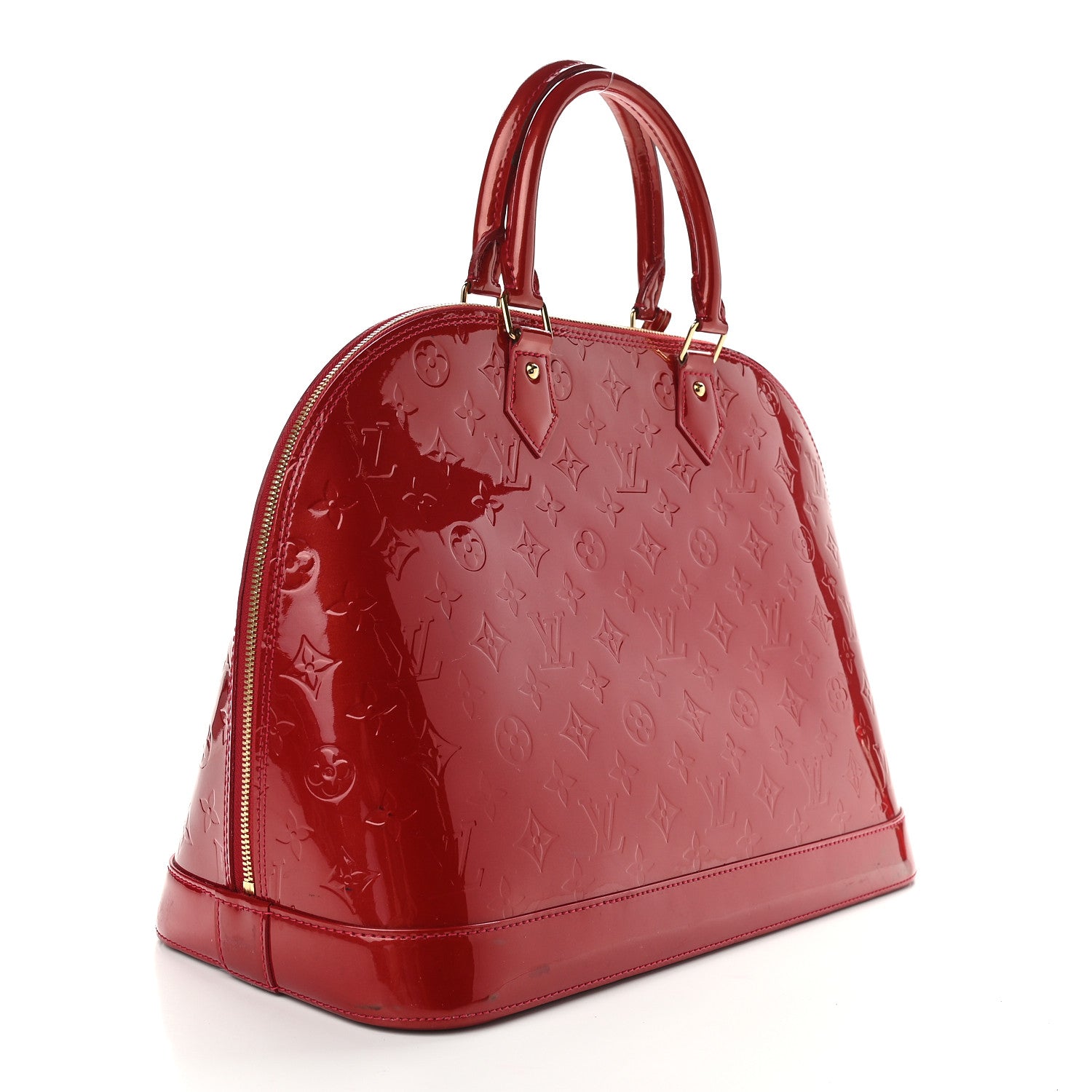 Louis Vuitton Vernis Alma GM Pomme D'Amour 3 of 11