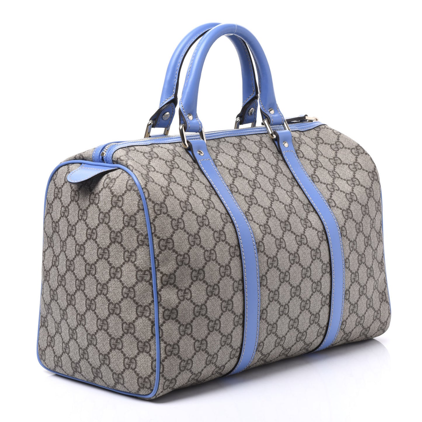 GG Plus Monogram Medium Joy Boston Light Blue