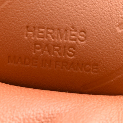 Hermes Milo Lambskin Swift Grigri Rodeo Pegase Horse Bag Charm PM Gold 3 of 6