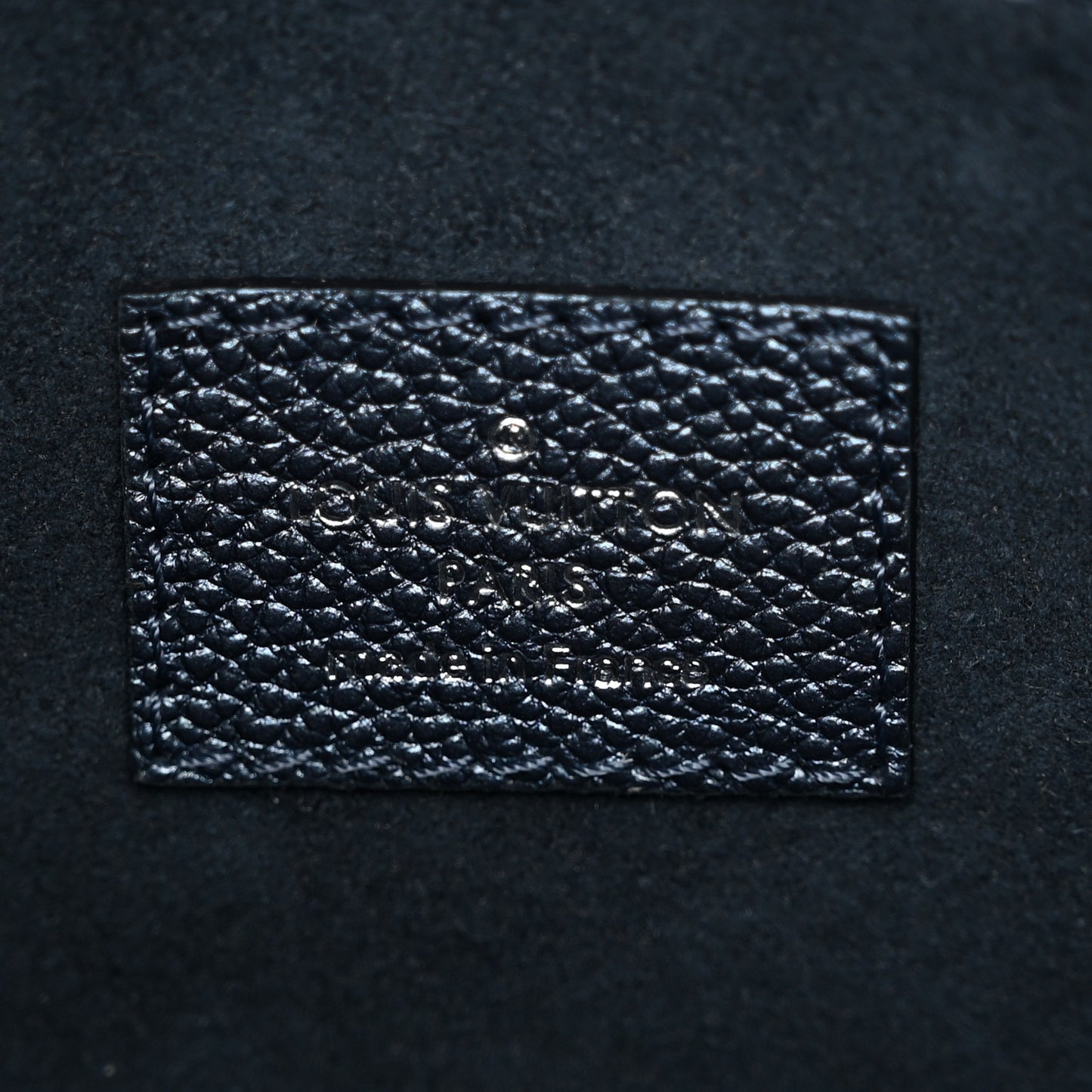 Metallic Empreinte Monogram Giant Onthego PM Navy Nacre