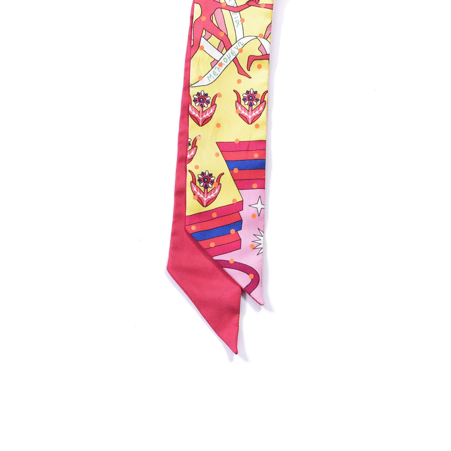 Silk Plumetis Twilly Rose