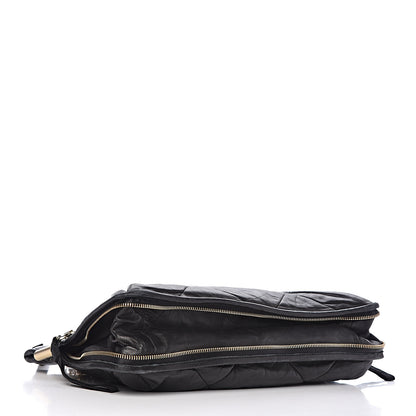 Lanvin Lambskin Quilted Medium Amalia Shoulder Bag Black 4 of 9