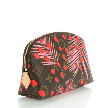 Louis Vuitton Monogram Jungle Dots Cosmetic Pouch Sugar Pink Poppy 3 of 7