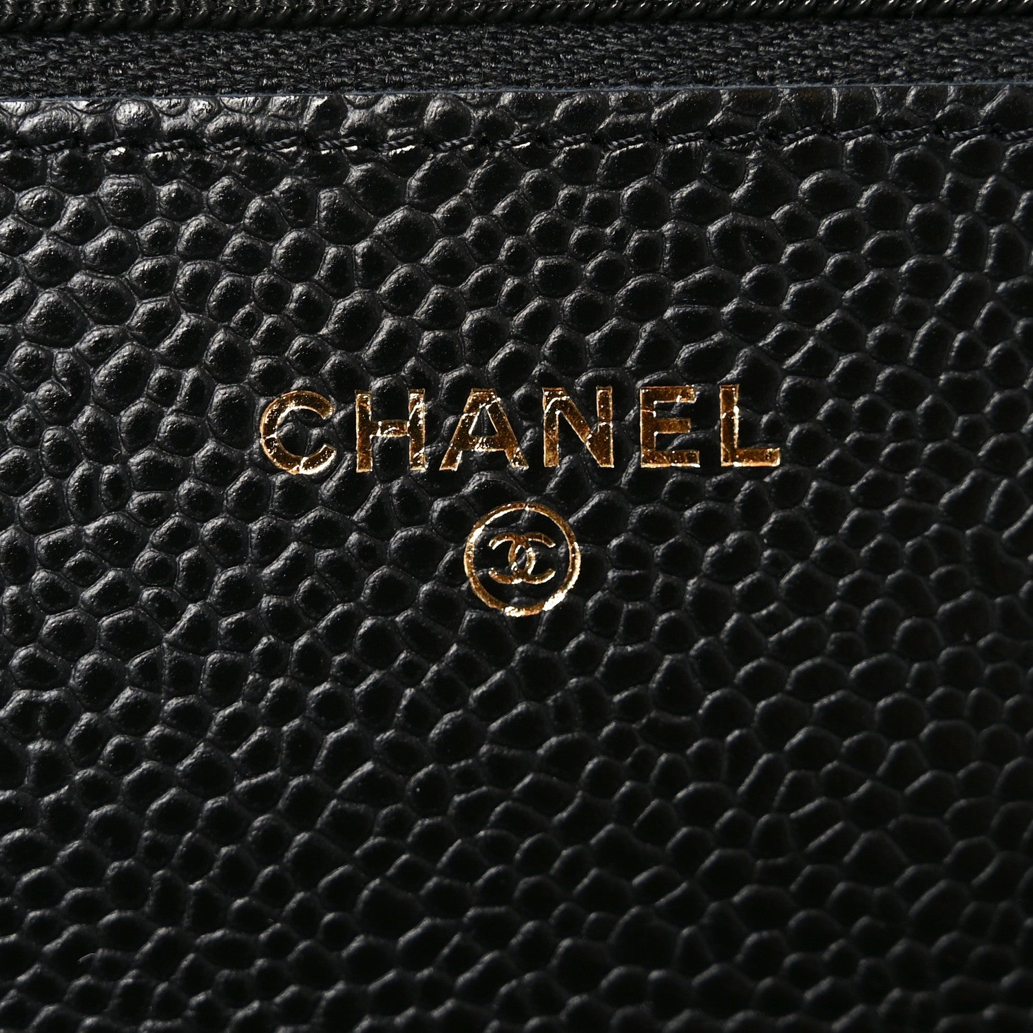 Chanel Caviar Quilted Wallet on Chain WOC Black 5 of 11