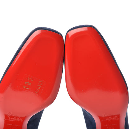 Christian Louboutin Veau Velours Donna Stud 55 Pumps 36.5 Bavarois 6 of 9