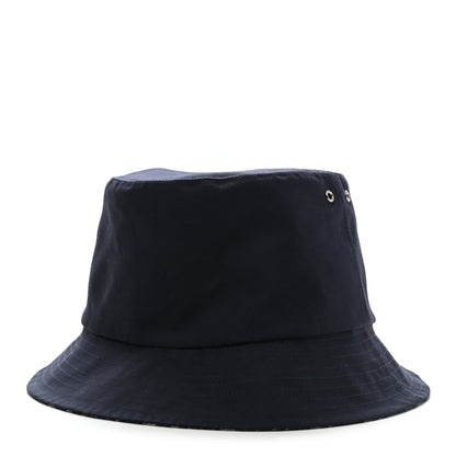Christian Dior Oblique Reversible Teddy-D Brim Bucket Hat 57 Blue 5 of 8