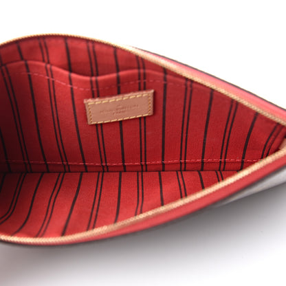 Louis Vuitton Monogram Neverfull MM GM Pochette Cherry 4 of 10