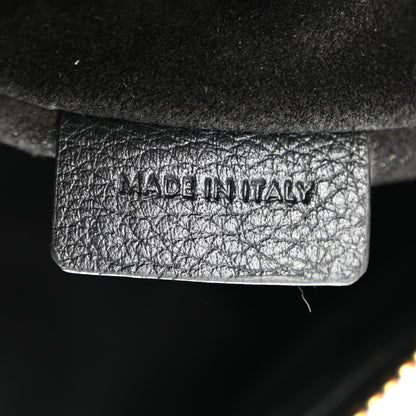 Celine Supple Calfskin Cuir Triomphe Small Heloise Shoulder Bag Black 6 of 10