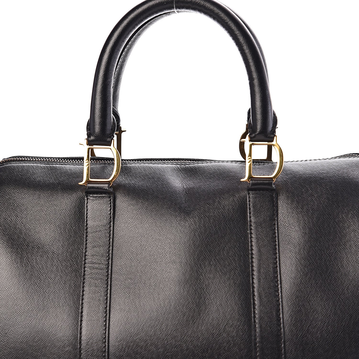 Christian Dior Calfskin Bowler Black 15 of 15