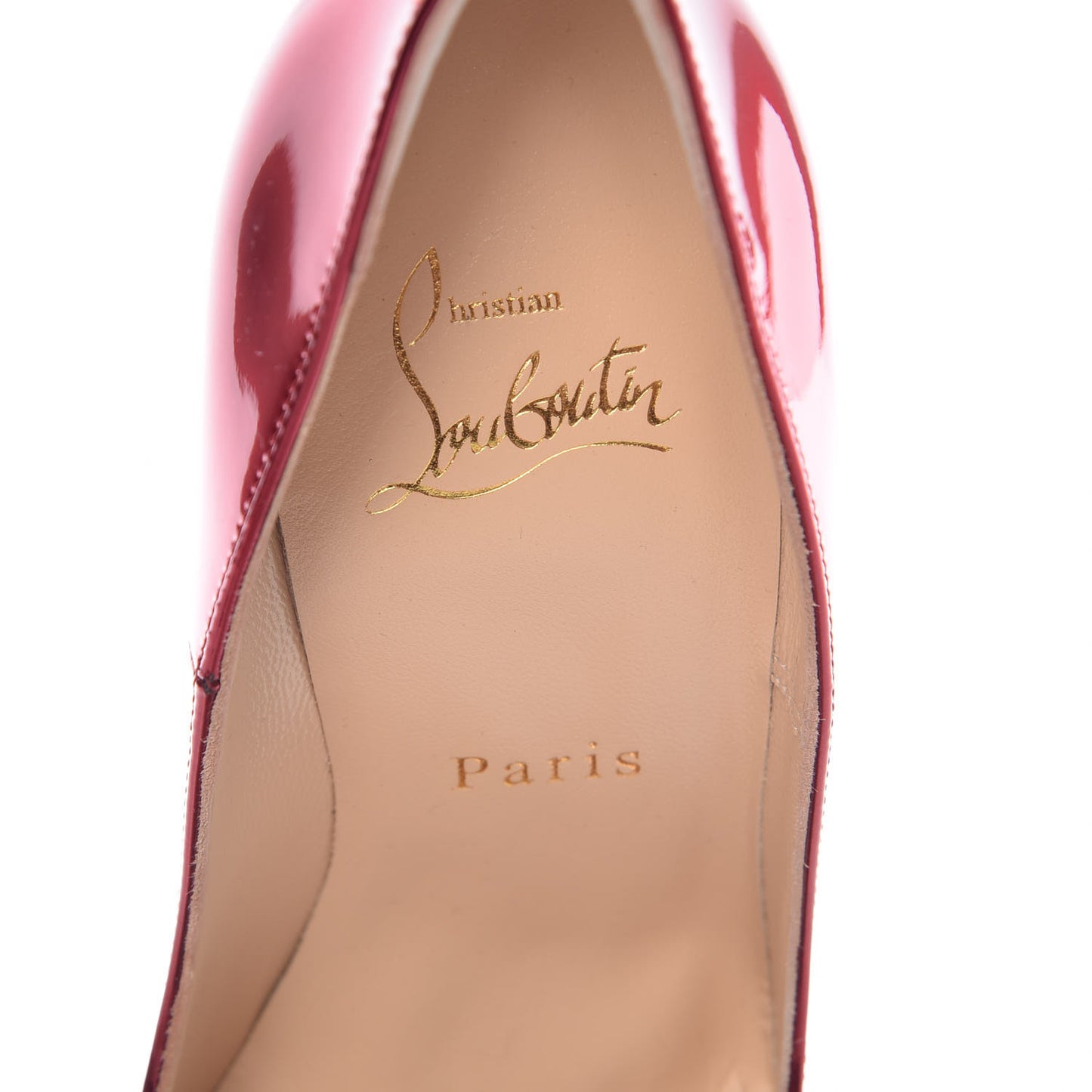 Metallic Patent So Kate 120 Pumps 35.5 Loubi