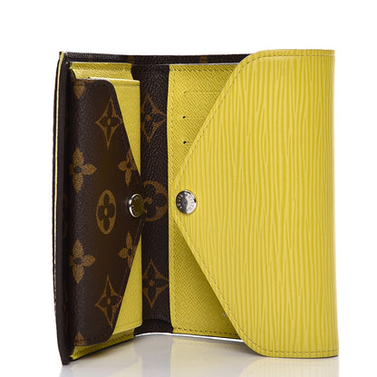Louis Vuitton Epi Monogram Marie-Lou Compact Wallet Pistache 5 of 8