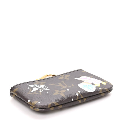 Louis Vuitton Monogram 2025 Christmas Animation Key Pouch Azur Frost 4 of 7