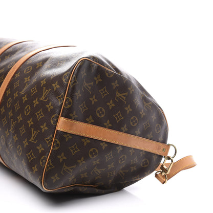 Louis Vuitton Monogram Keepall Bandouliere 55 7 of 17