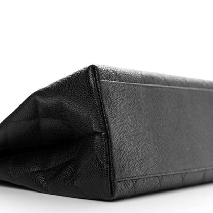 Chanel Caviar Quilted Shoulder Bag Black 9 of 12