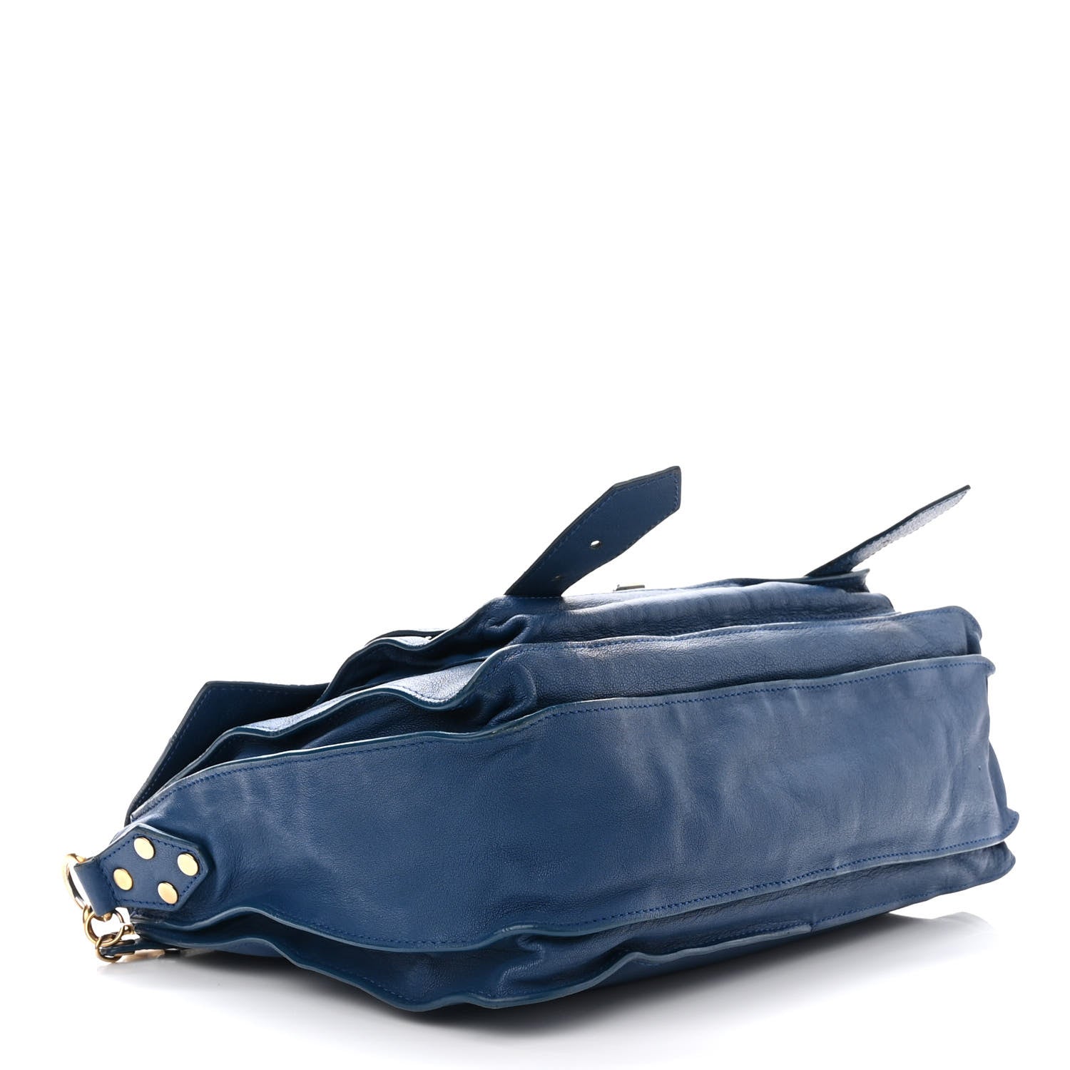 Proenza Schouler Lambskin Medium PS1 Satchel Blue 3 of 14