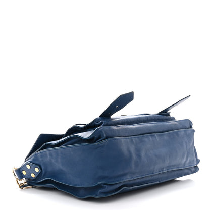 Proenza Schouler Lambskin Medium PS1 Satchel Blue 3 of 14