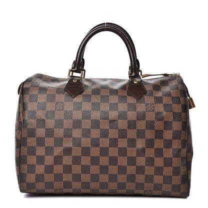 Louis Vuitton Damier Ebene Speedy 30 1 of 18