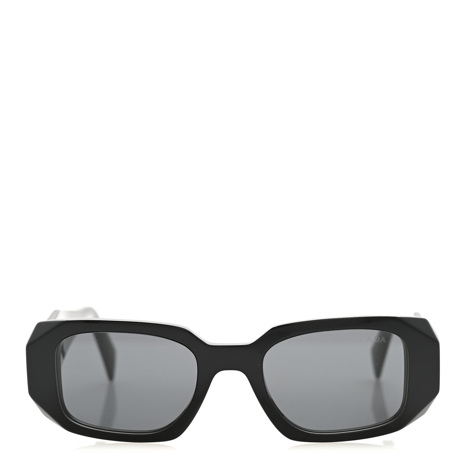 Prada Acetate Symbole Sunglasses SPR 17W Black 2 of 9