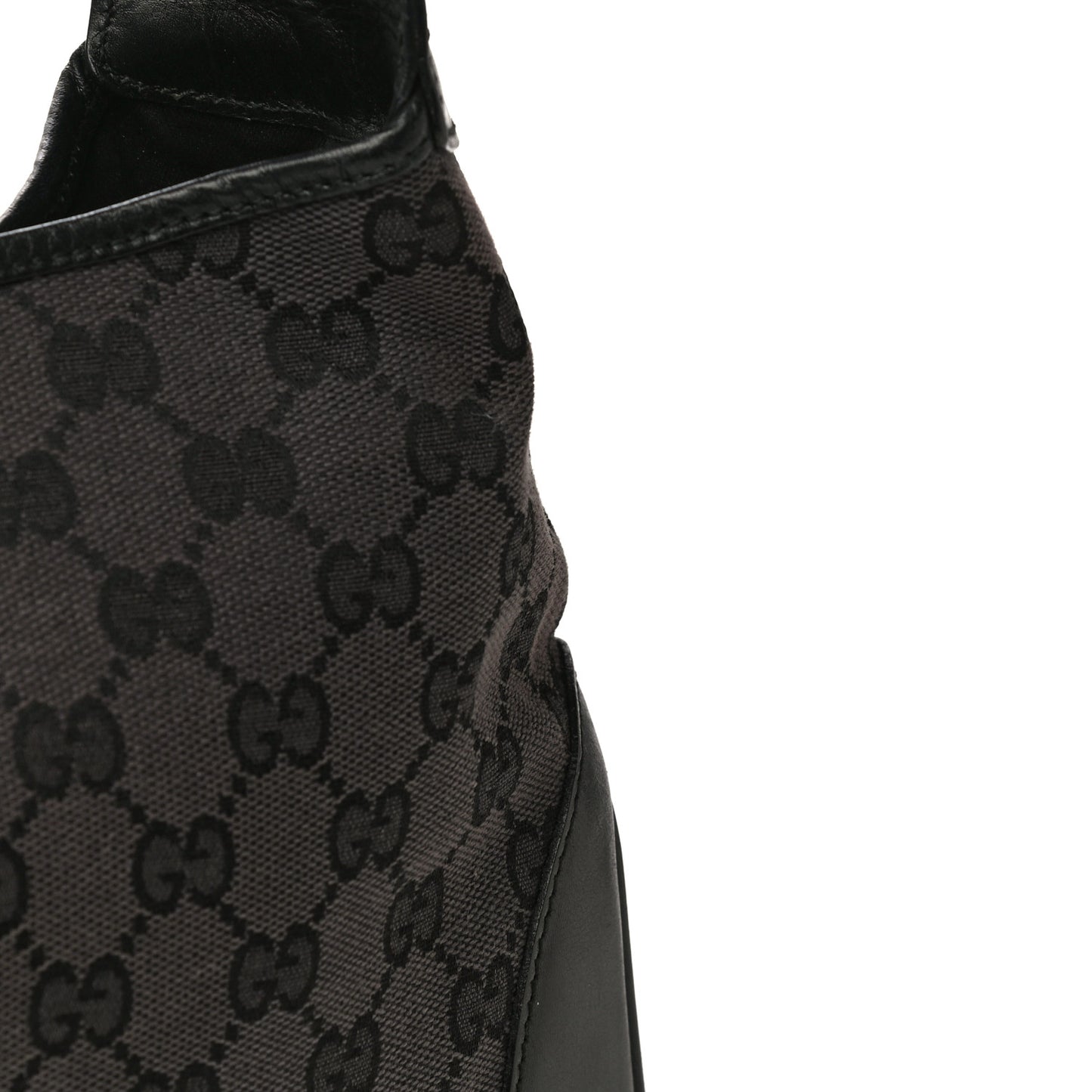 Monogram Small Jackie O Hobo Black