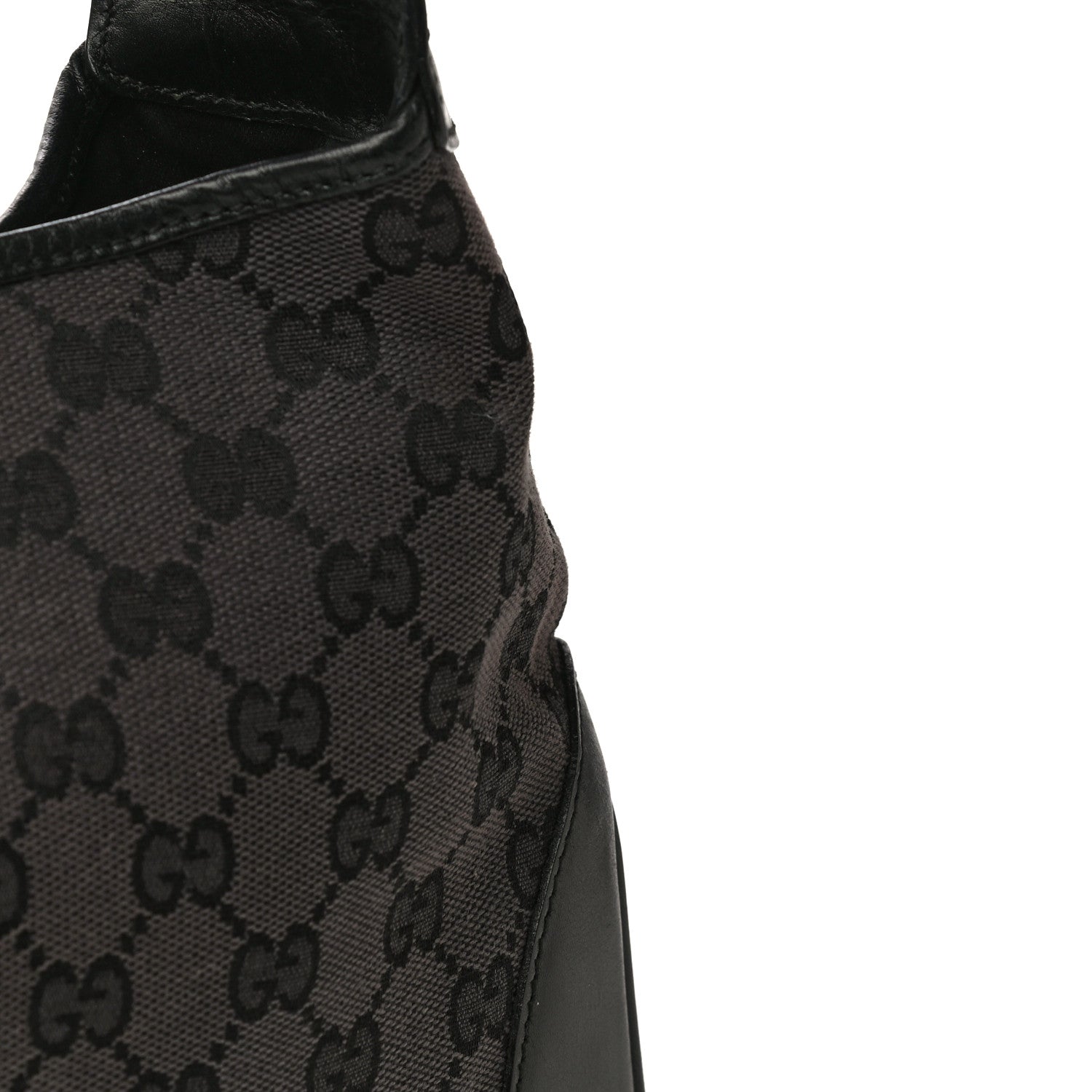 Gucci Monogram Small Jackie O Hobo Black 17 of 24
