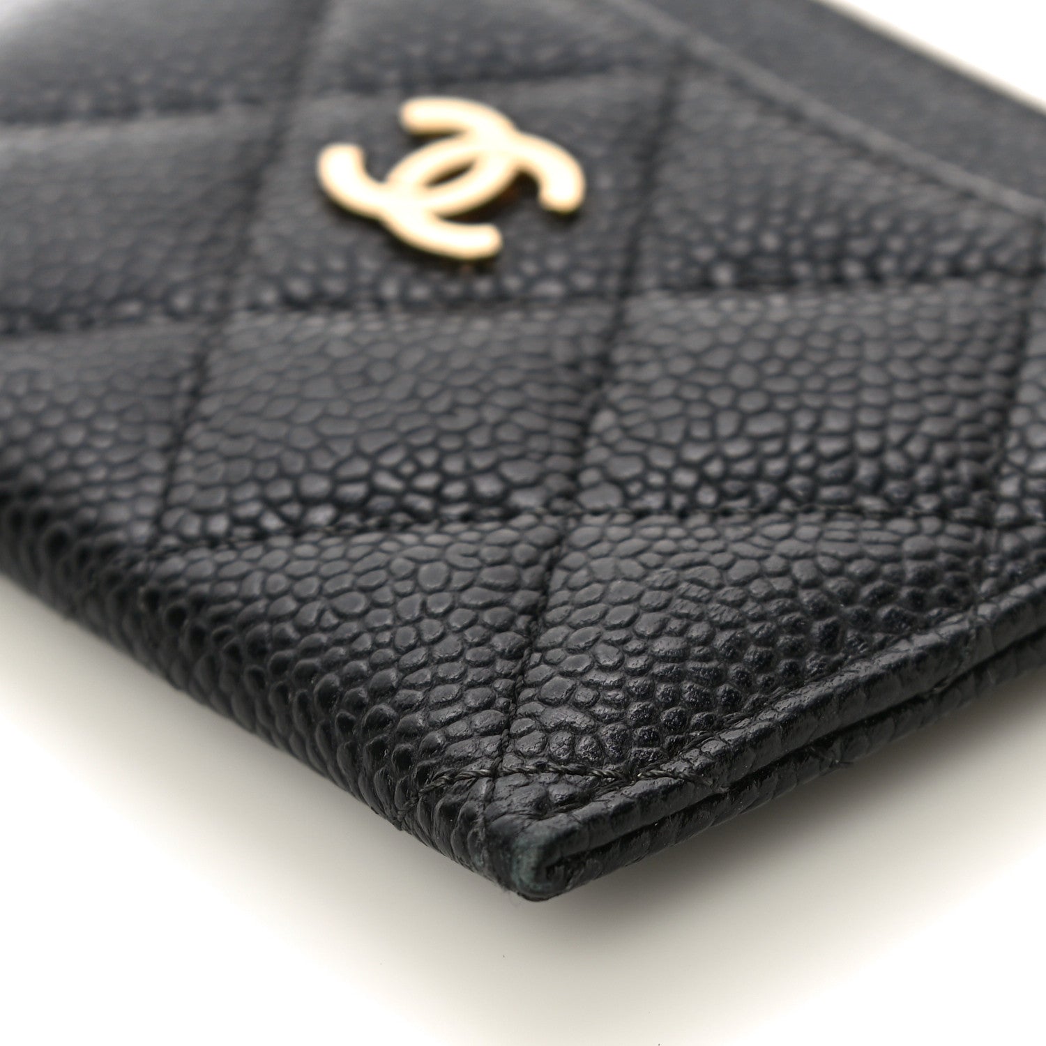 Chanel Caviar Quilted Card Holder Black 11 of 11