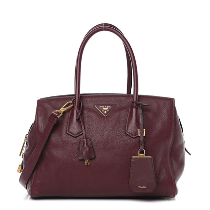 Prada Vitello Daino Tote Granato 1 of 14