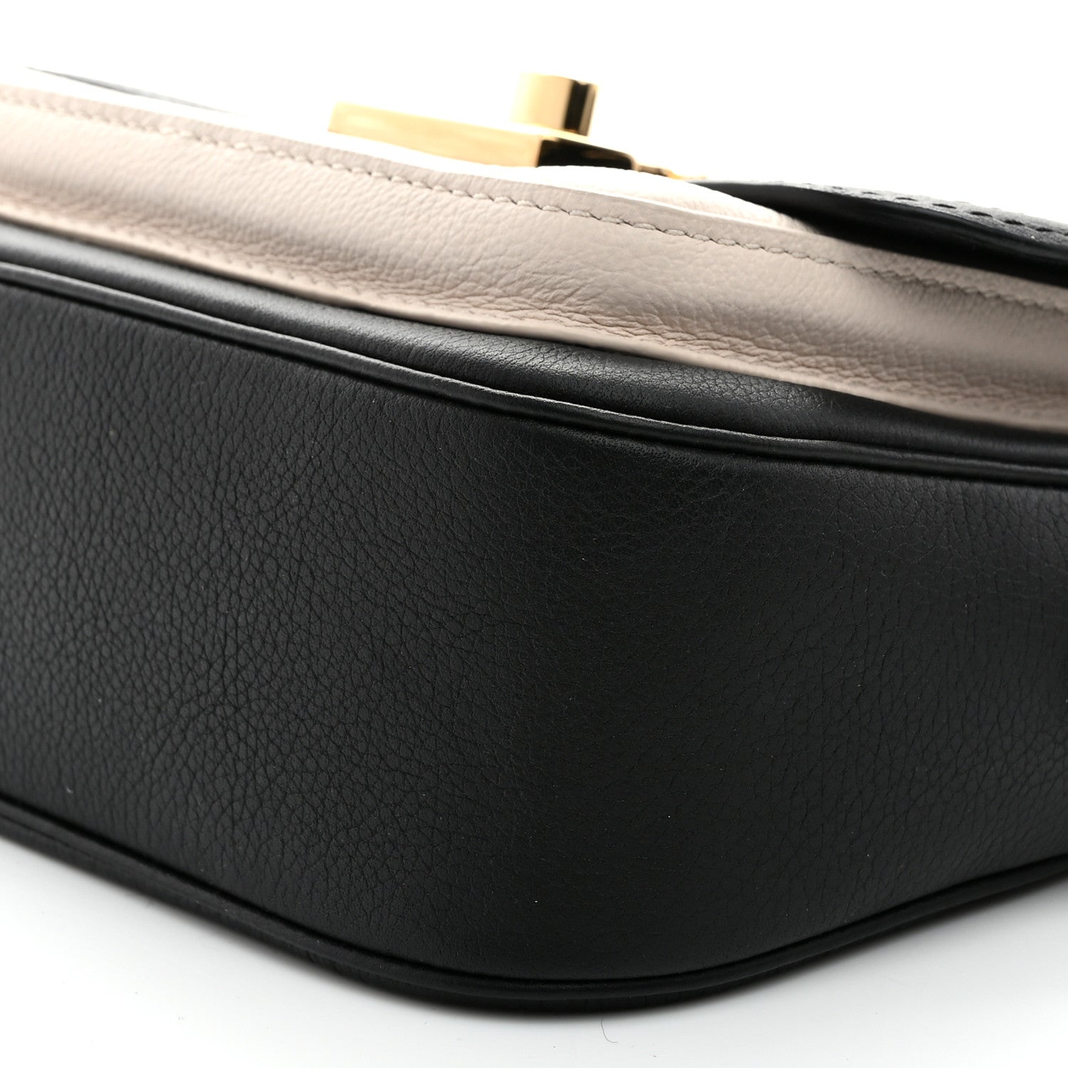 Louis Vuitton Grained Calfskin Lockme Tender Black 9 of 9