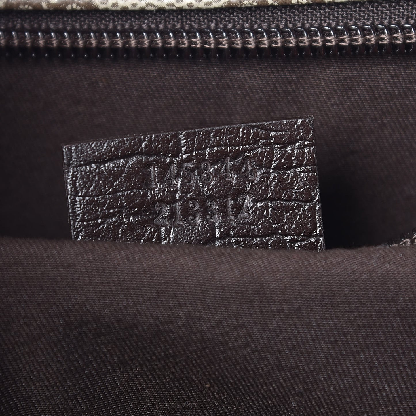 GG Plus Monogram Web Medium Flap Messenger Beige Dark Brown
