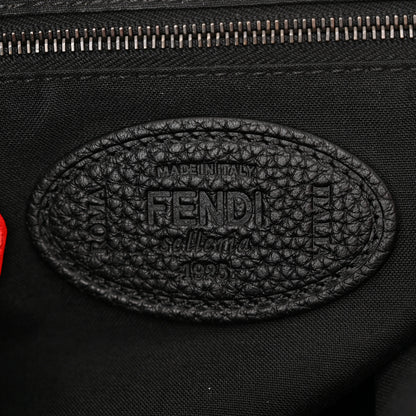 Fendi Cuoio Romano Selleria XL Belt Baguette Bag Black 6 of 11