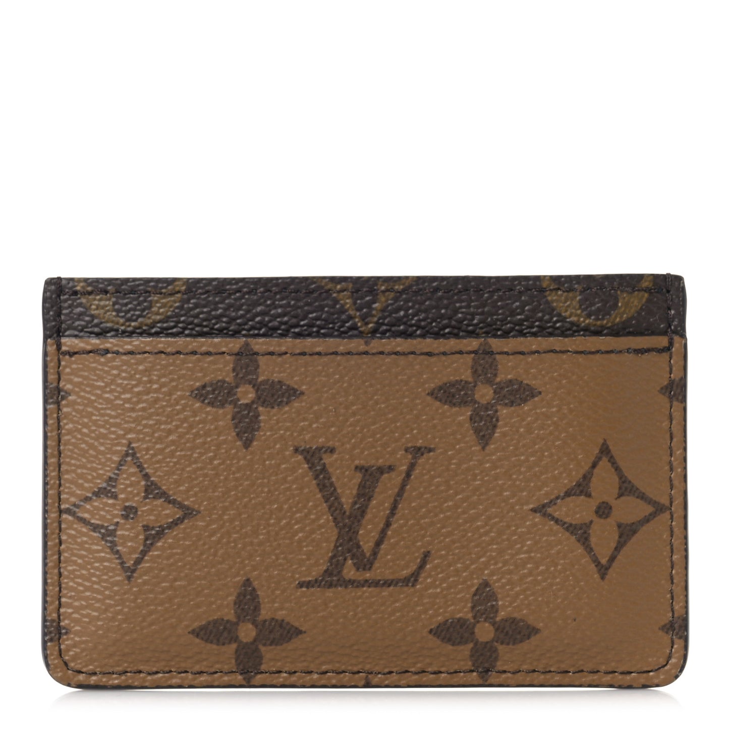 Reverse Monogram Card Holder