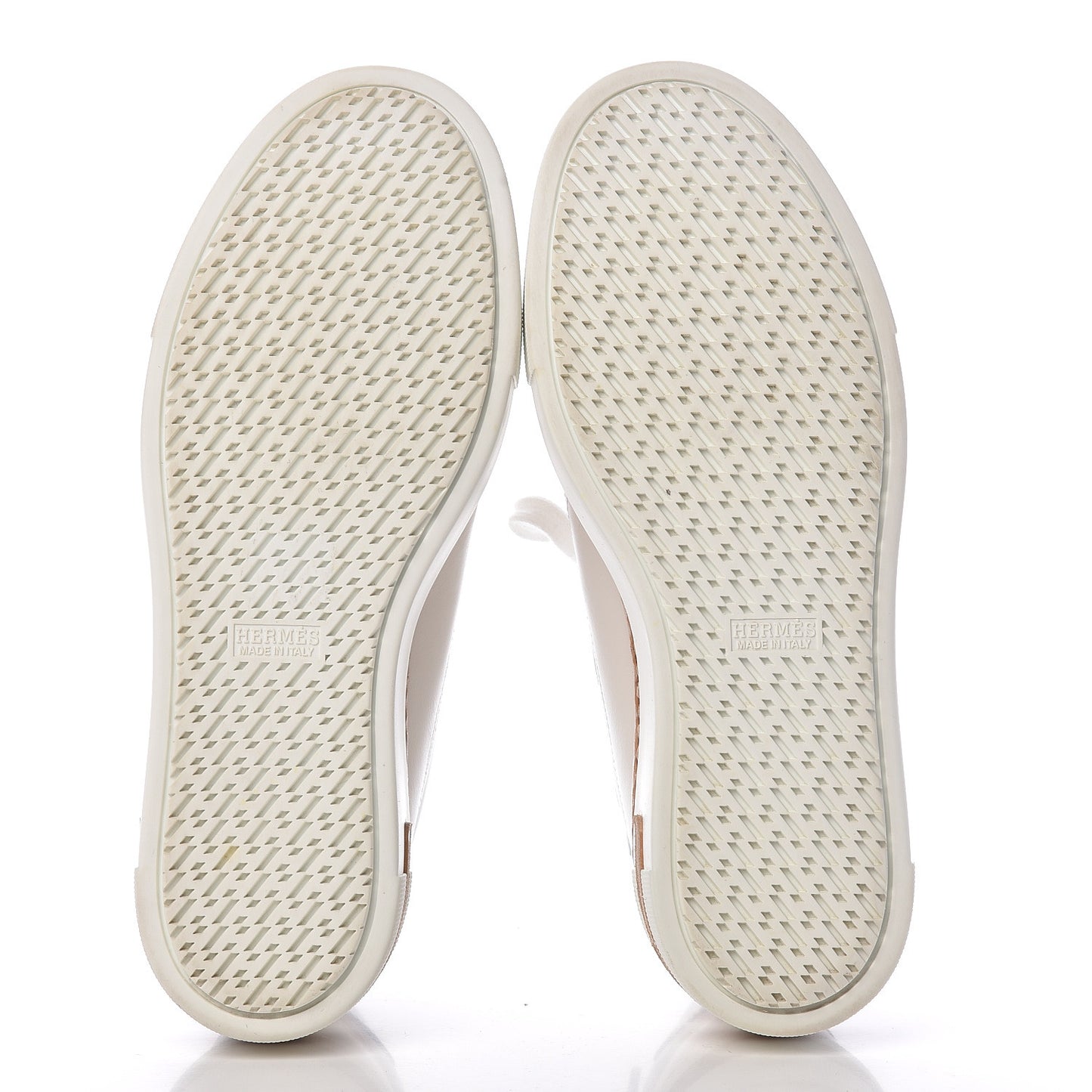 Calfskin Polo Sneakers 37 White