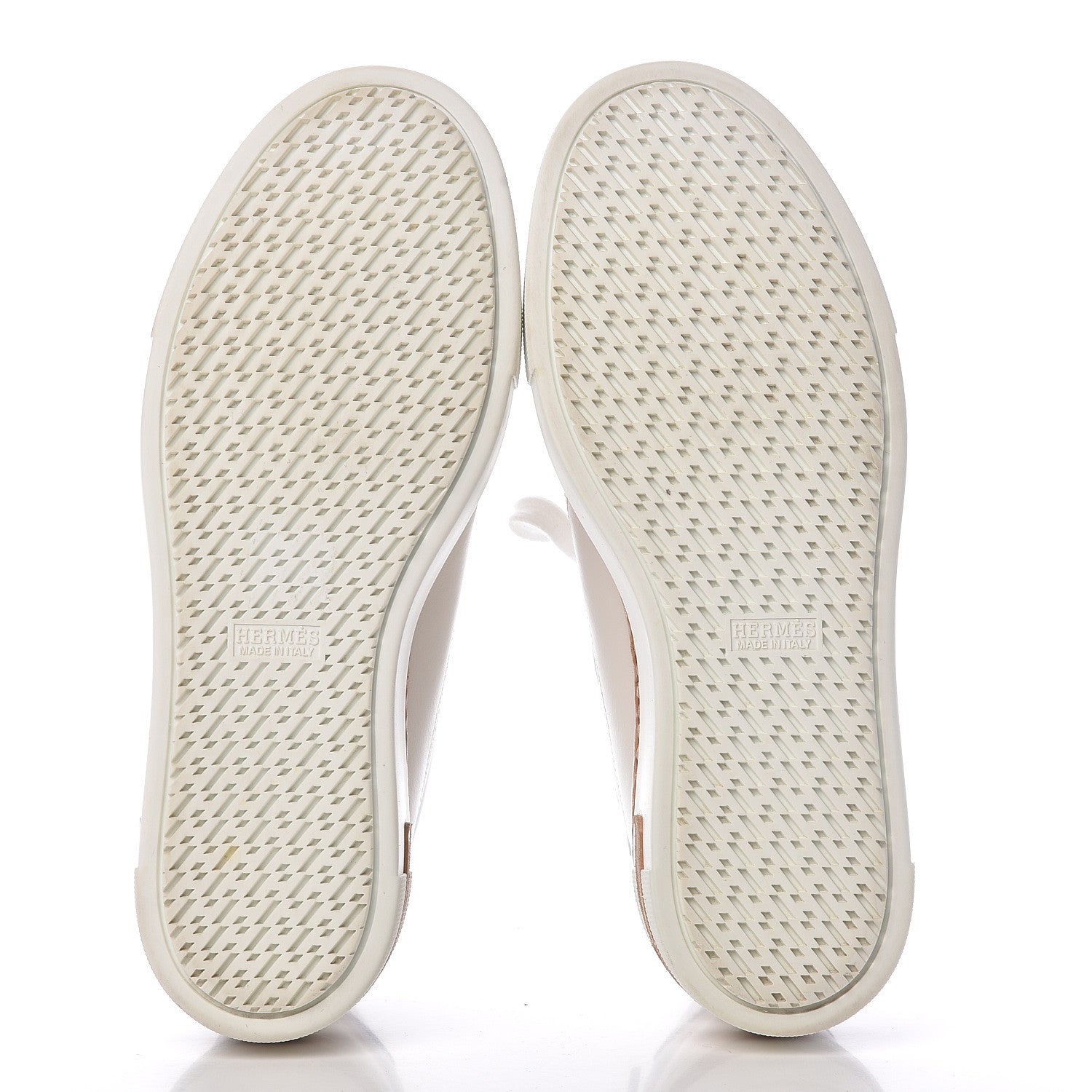 Hermes Calfskin Polo Sneakers 37 White 7 of 17