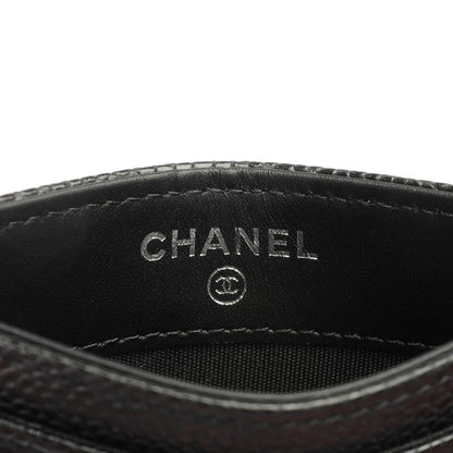 Chanel Caviar Timeless CC Card Holder Black 6 of 8