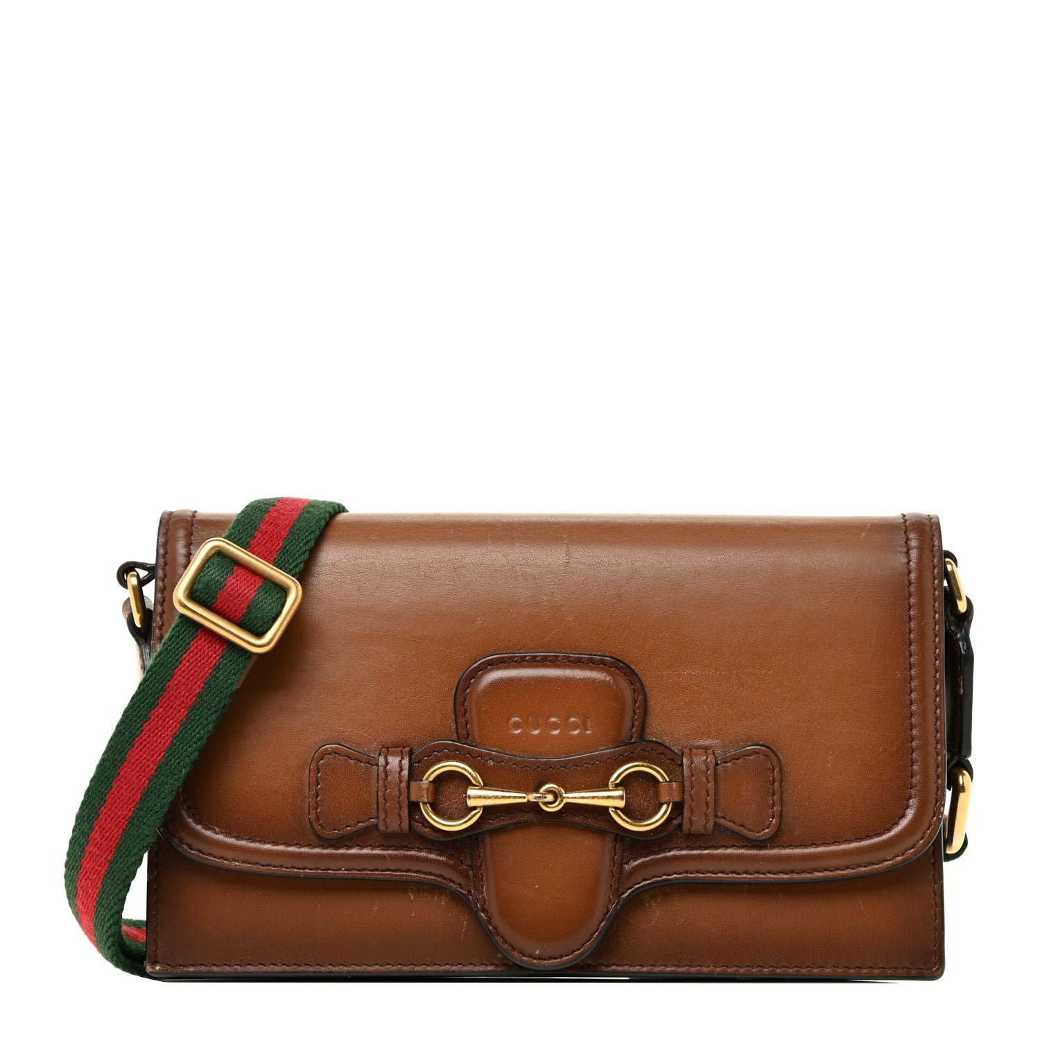Gucci Calfskin Lady Web Convertible Wallet Cuir 1 of 26