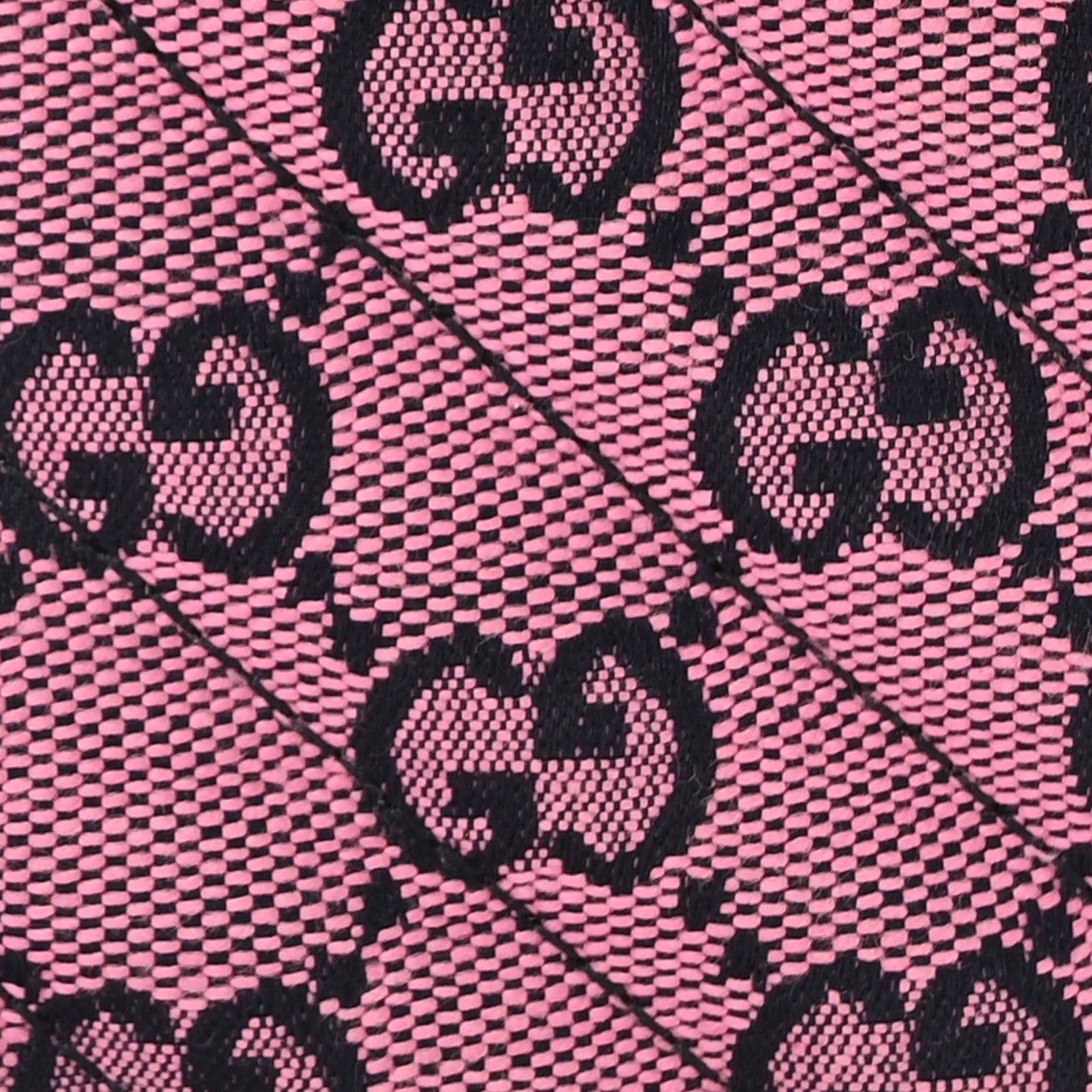 Gucci Monogram Multicolor Matelasse Diagonal Small GG Marmont Chain Shoulder Bag Pink Blue 8 of 10