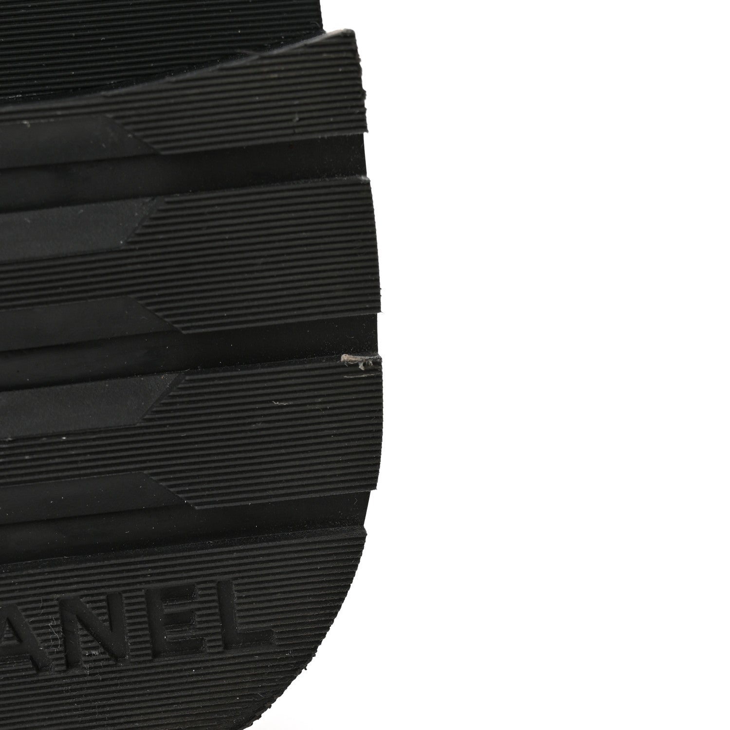 Chanel Shiny Goatskin Calfskin Quilted Lace Up Combat Boots 36.5 Black 10 of 11