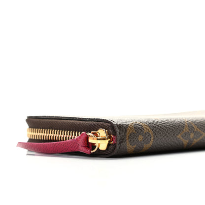 Louis Vuitton Monogram Clemence Wallet Fuchsia 5 of 10